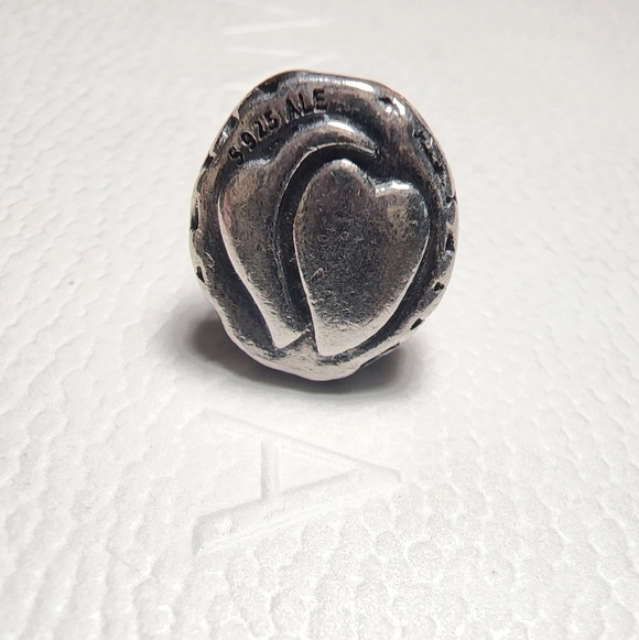 Pandora Two Tone Silver Wedding Cake Charm - Picture 5 of 8